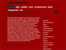 Tablet Screenshot of perfektheimwerken.de